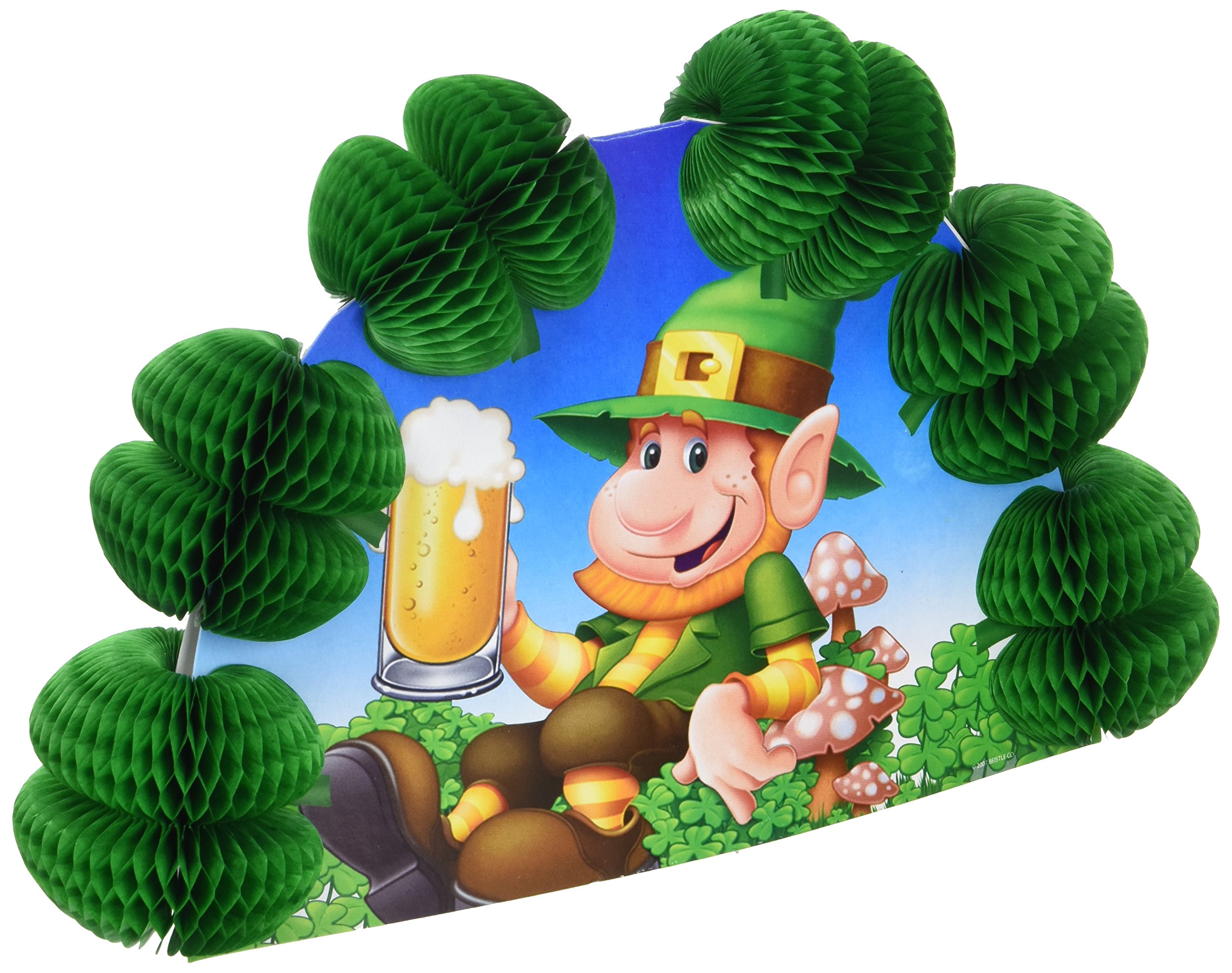 Beistle 30653 Leprechaun Pop-Over Centerpiece, 10-Inch