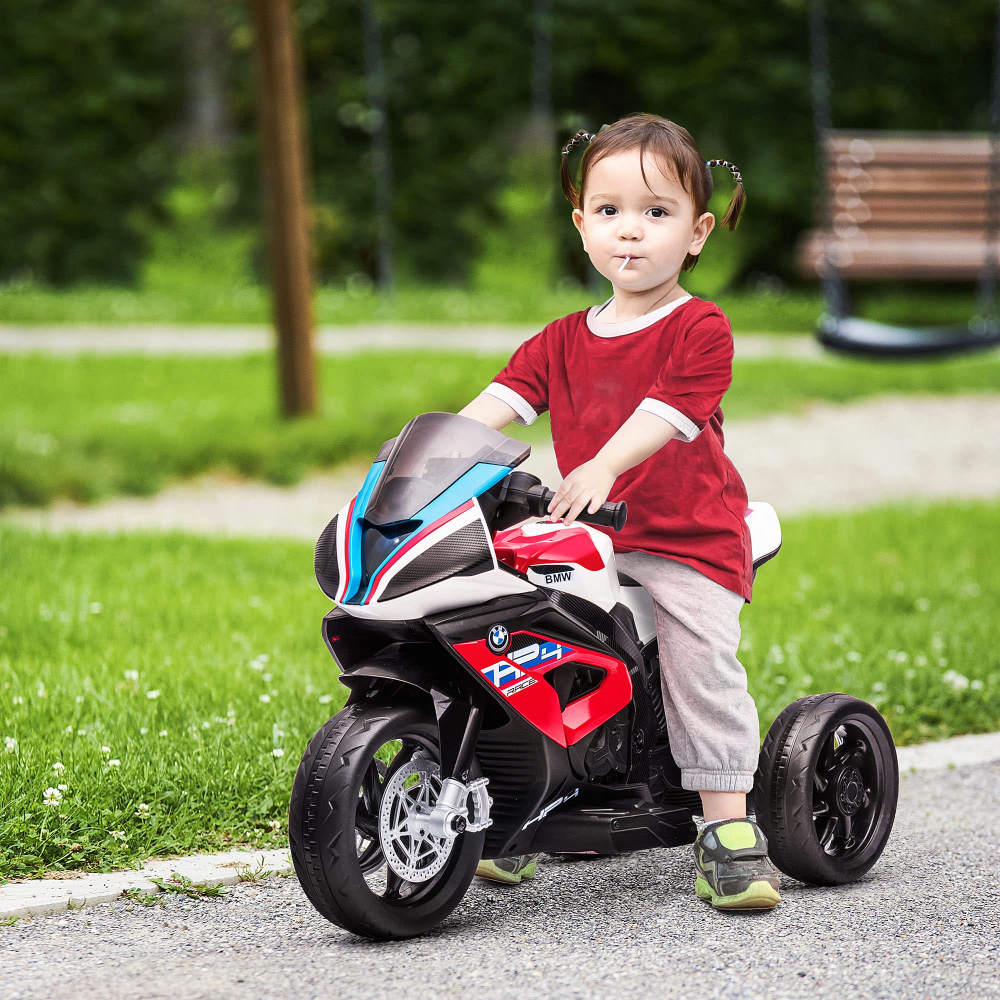 Amazon.com: Aosom Licensed 6V Kids Ride on Motorcycle, Off-Road