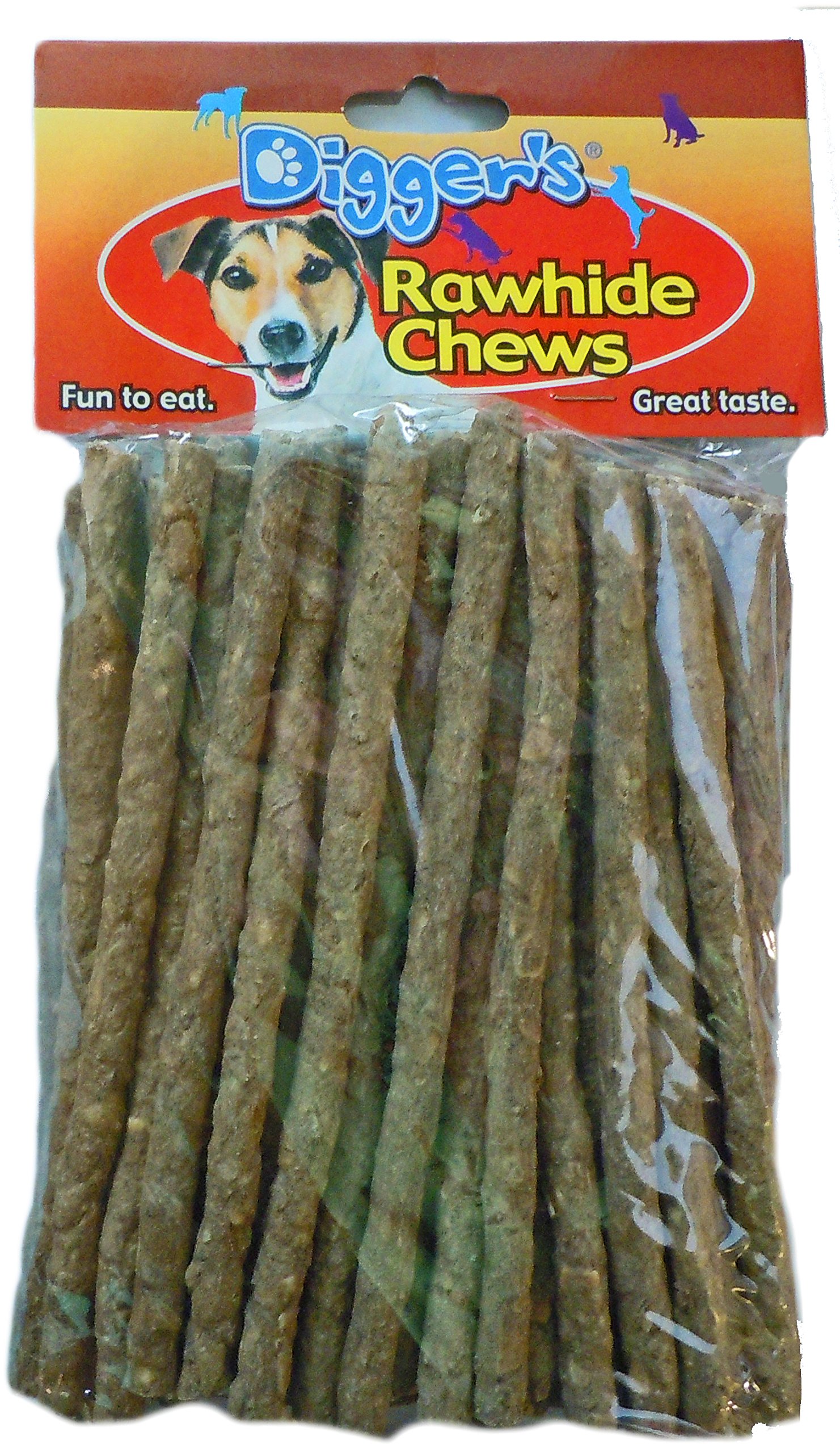 Digger's Rawhide 50 Chews Pack (50 Chews)