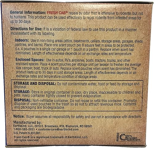 Miniatura 4 de Fresh Cab Repelente de roedores, paquete de 6