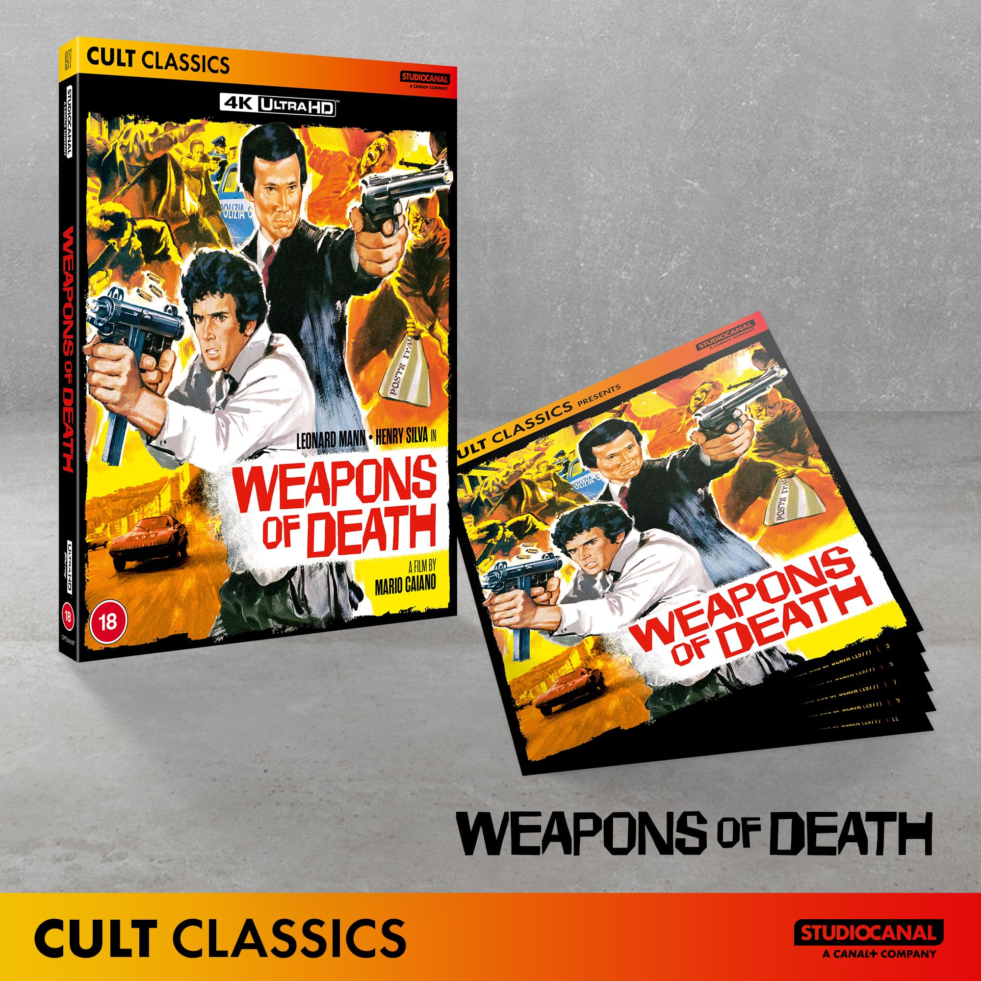 Weapons of Death (Cult Classics) [Blu-ray] [Region A]