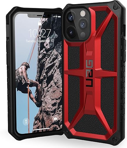URBAN ARMOR GEAR UAG - Funda diseñada para iPhone 12 Pro Max pantalla de 6.7 pulgadas, resistente, ligera, delgada, a prueba de golpes, funda