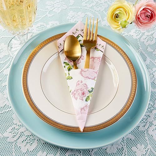 Vista 32 de Kate Aspen Decoraciones bohemias para baby shower, tamaño único, servilletas Arco iris Boho