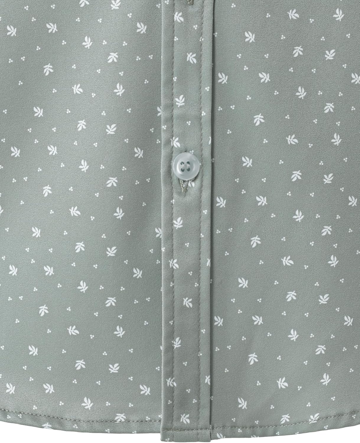 Mens Printed Dress Shirts Long Sleeve Button Down Shirts Stretch Business Casual Shirt - Image 5