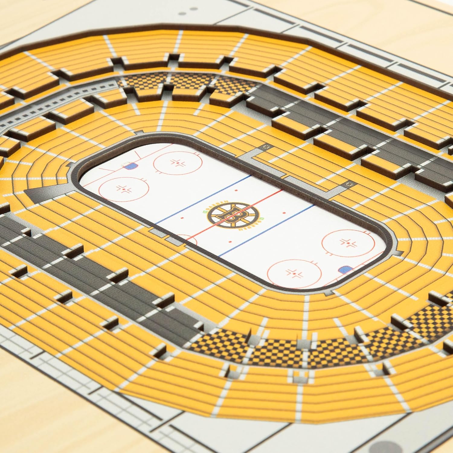 YouTheFan NHL 5-Layer 17 x 13 StadiumViews 3D Wall Art