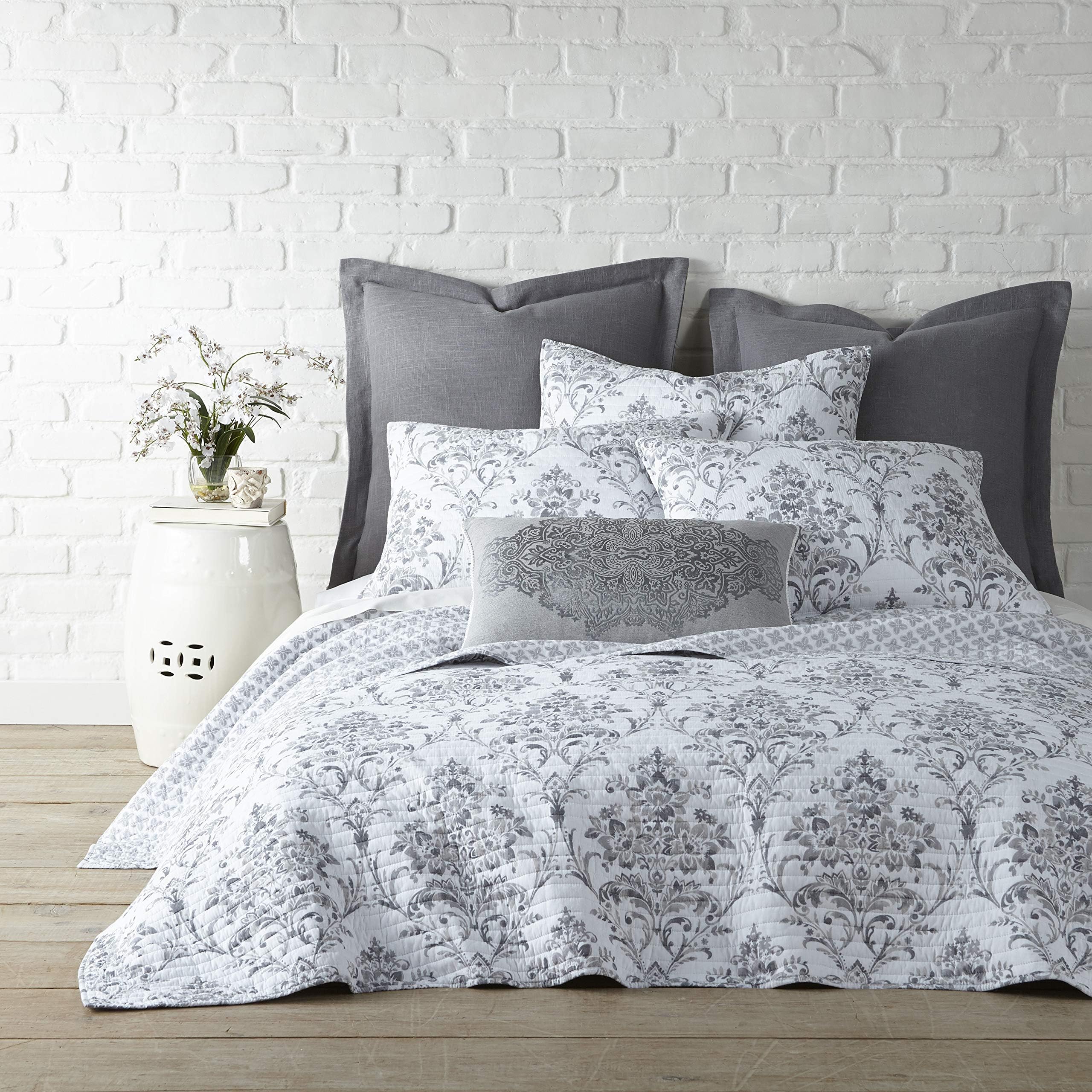 Levtex Home Asher Grey King Quilt Set