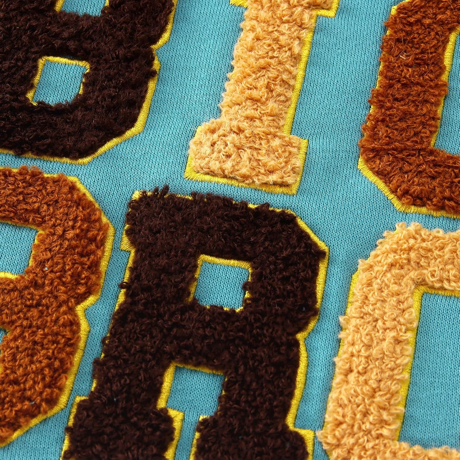 BOUTIKOME Big Brother Sweatshirt Toddler Baby Boy Big Bro Embroidery Chenille Patch Shirts Fall Pullover Announcement Tops - Image 7