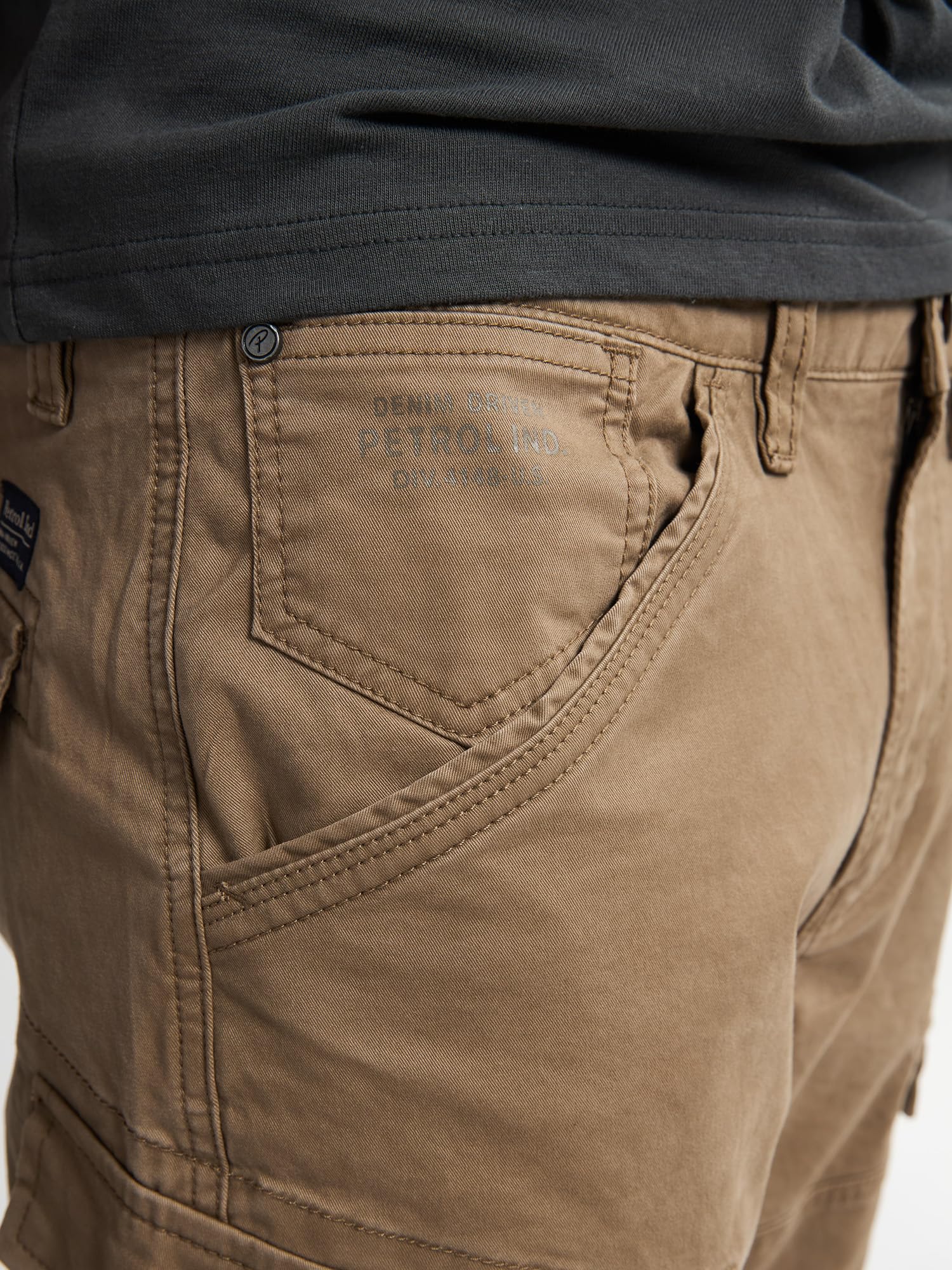 Petrol Industries Herren Pantalones Cargo-Hose Shellfront