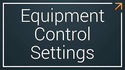 Equipment Control Settings - Loader shortcut for Fire TV