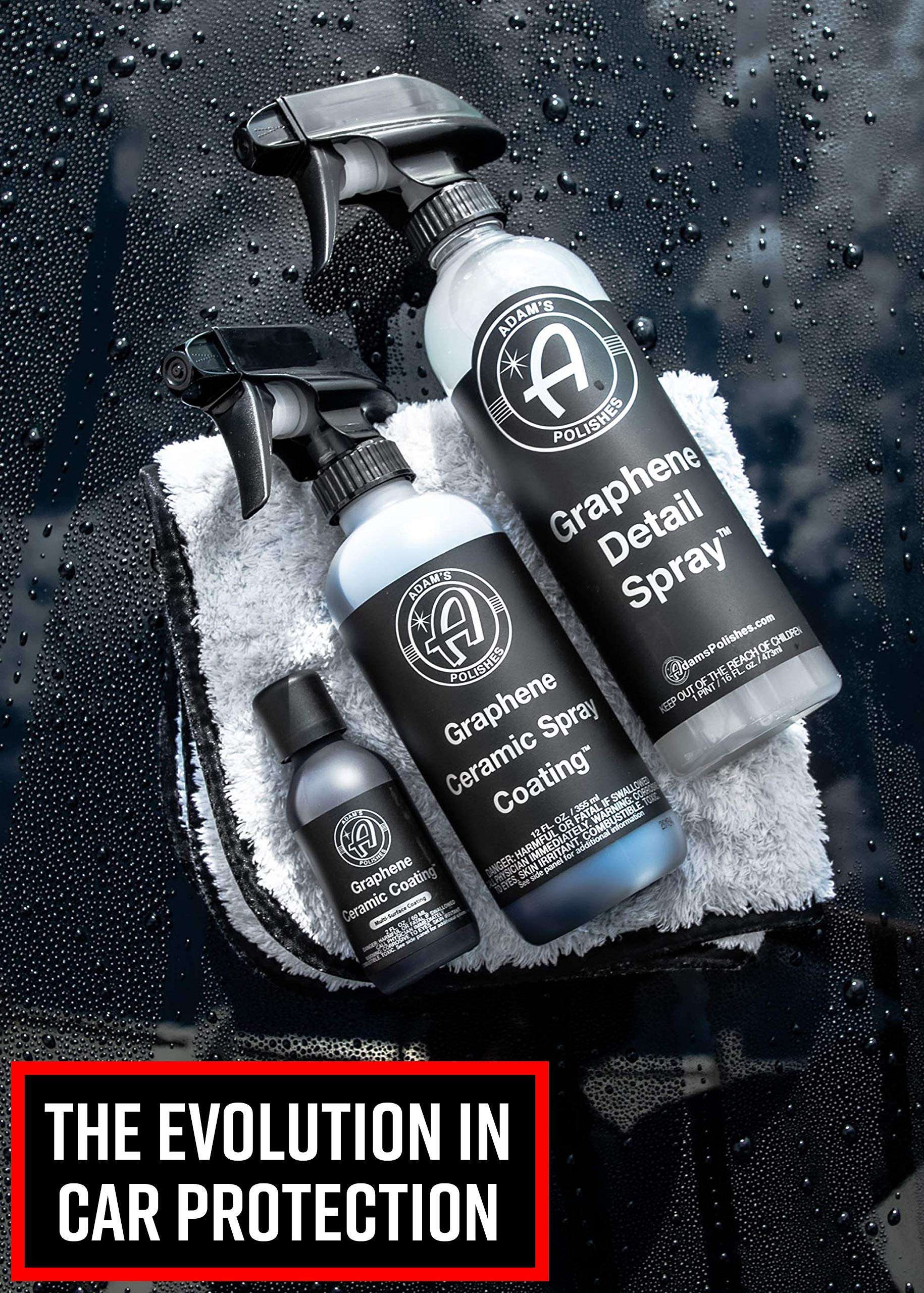Adam’s Graphene Detail Spray Refill Kit Extends Protection of Waxes