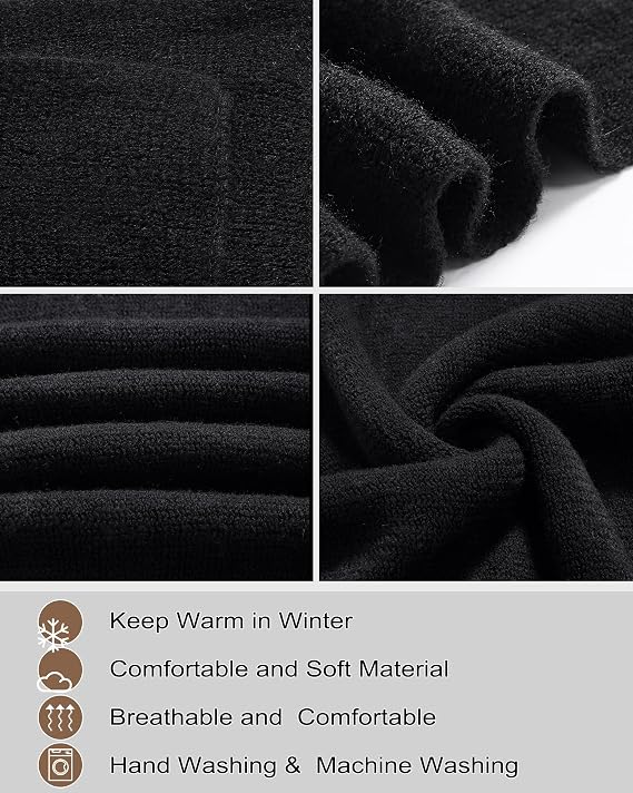 Scarf for Women, Chunky Scarf Warm Knit Wraps Large Scarfs for Women Winter Scarves Large Soft Long Scarves Winter