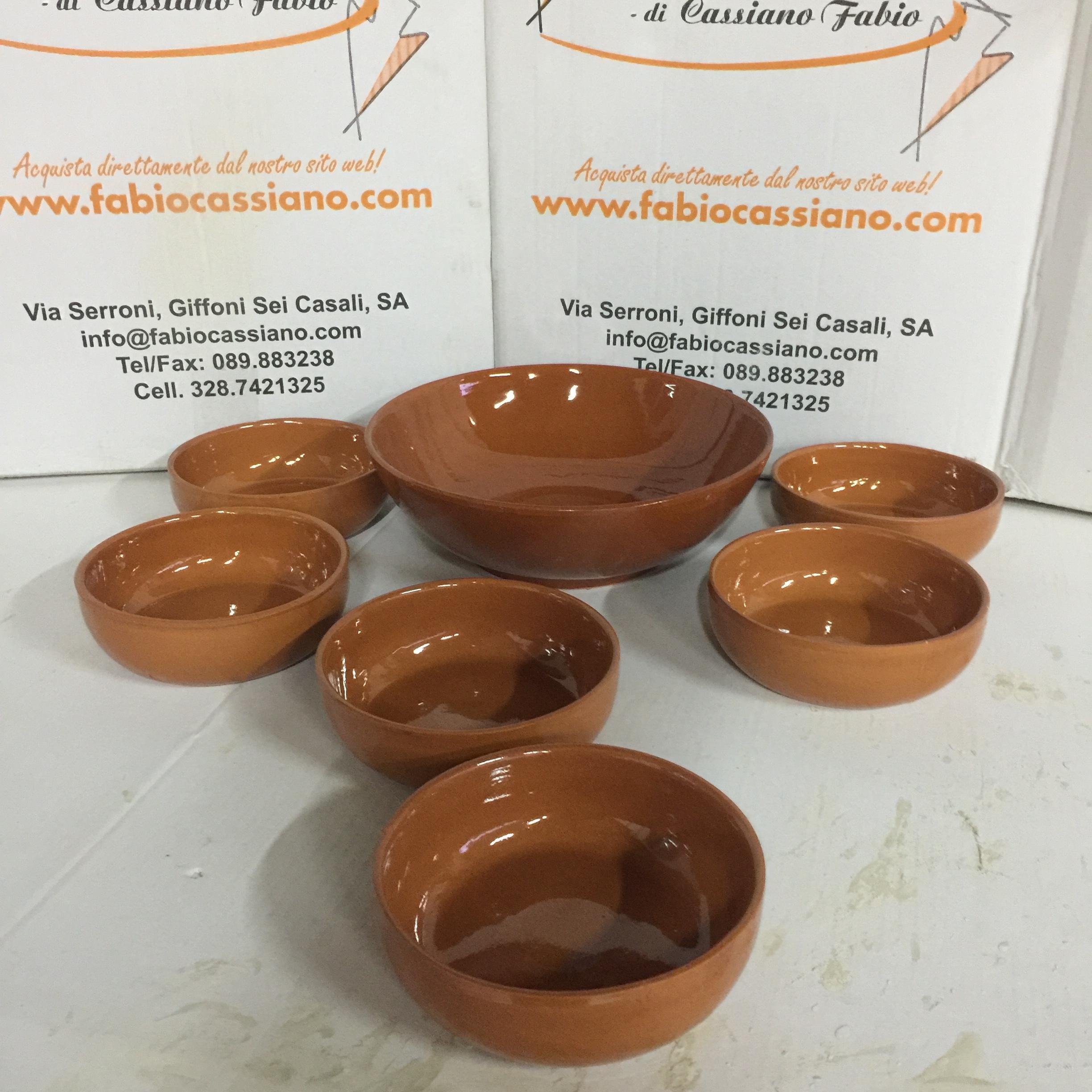 Set 7 Pezzi spaghettata in Ceramica