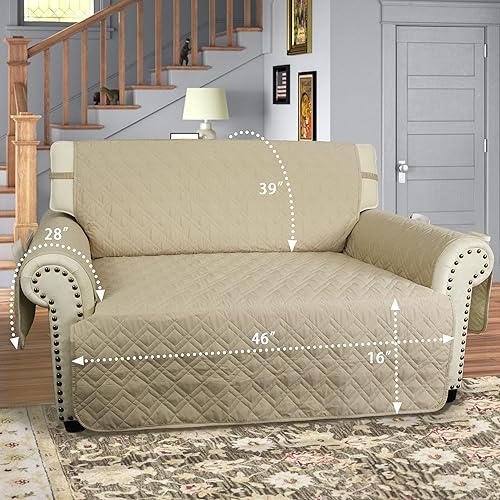 Miniatura 2 de RBSC Home Funda de sofá impermeable para sofás de cuero protector de perros