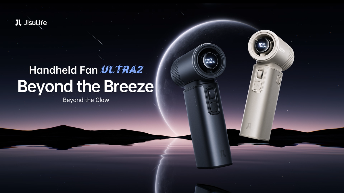 Watch JISULIFE Handheld Fan Ultra2 on Amazon Live