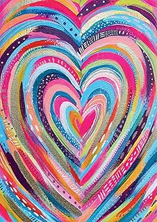 Buffalo Games - Jessi Raulet - Bright Heart - 500 Piece Jigsaw Puzzle for Adults Challenging Puzzle Perfect for Game Nights - 500 Piece Finished Size is 21.25 x 15.00