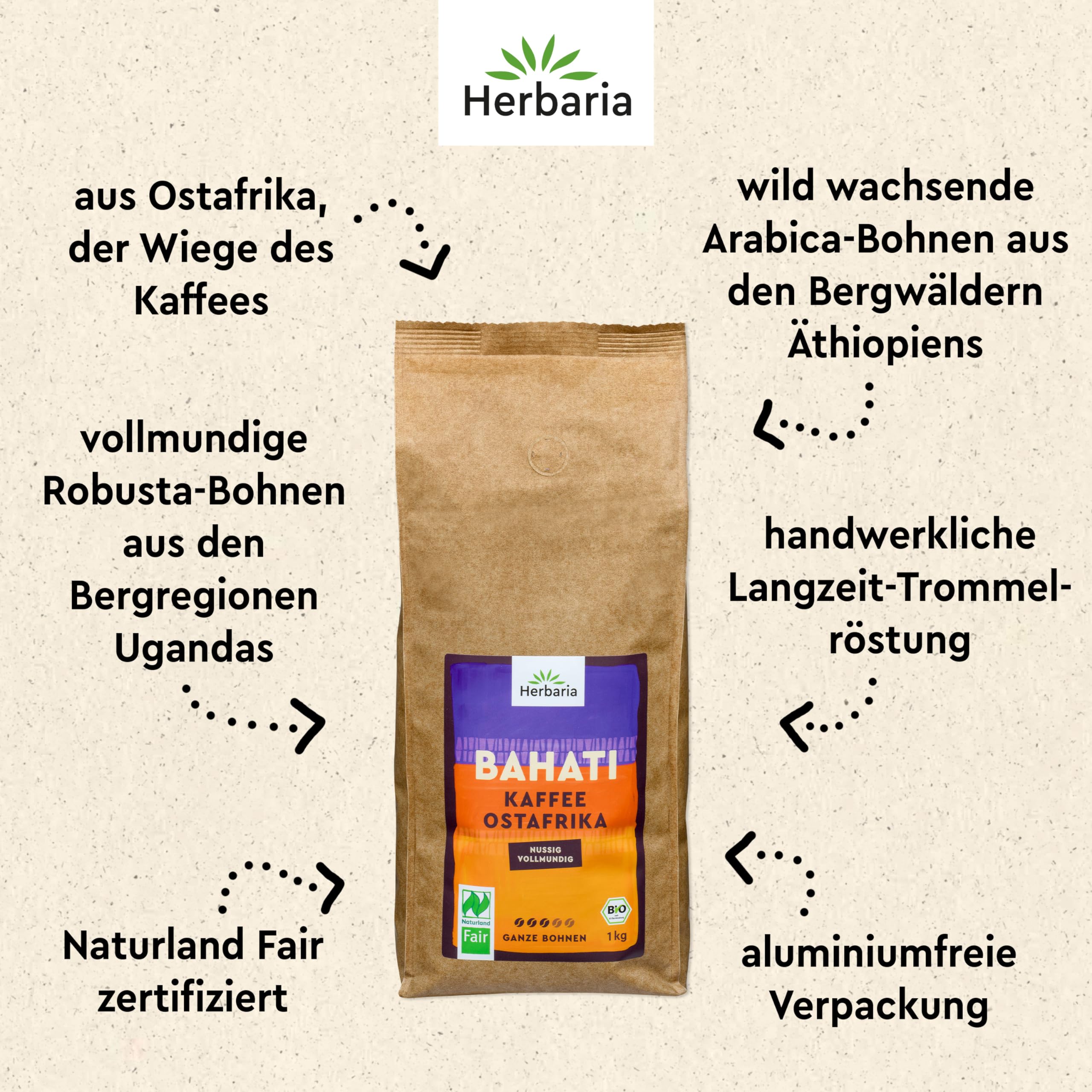 Bahati Kaffee ganze Bohne bio 1000 g