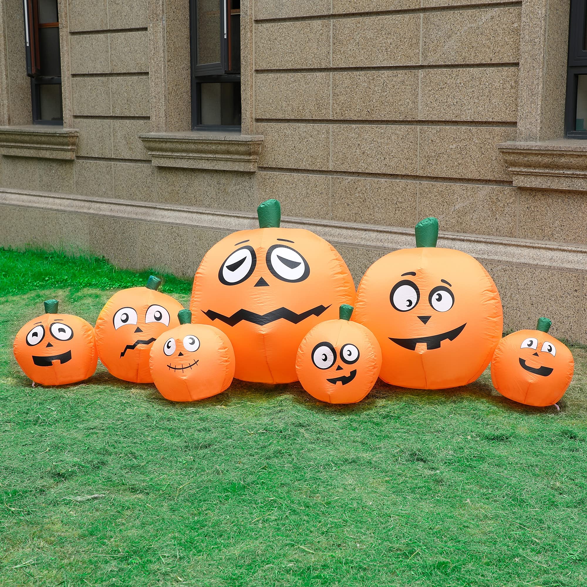 Buy Twinkle Star 8Ft Long Halloween Inflatable Pumpkins Decorations