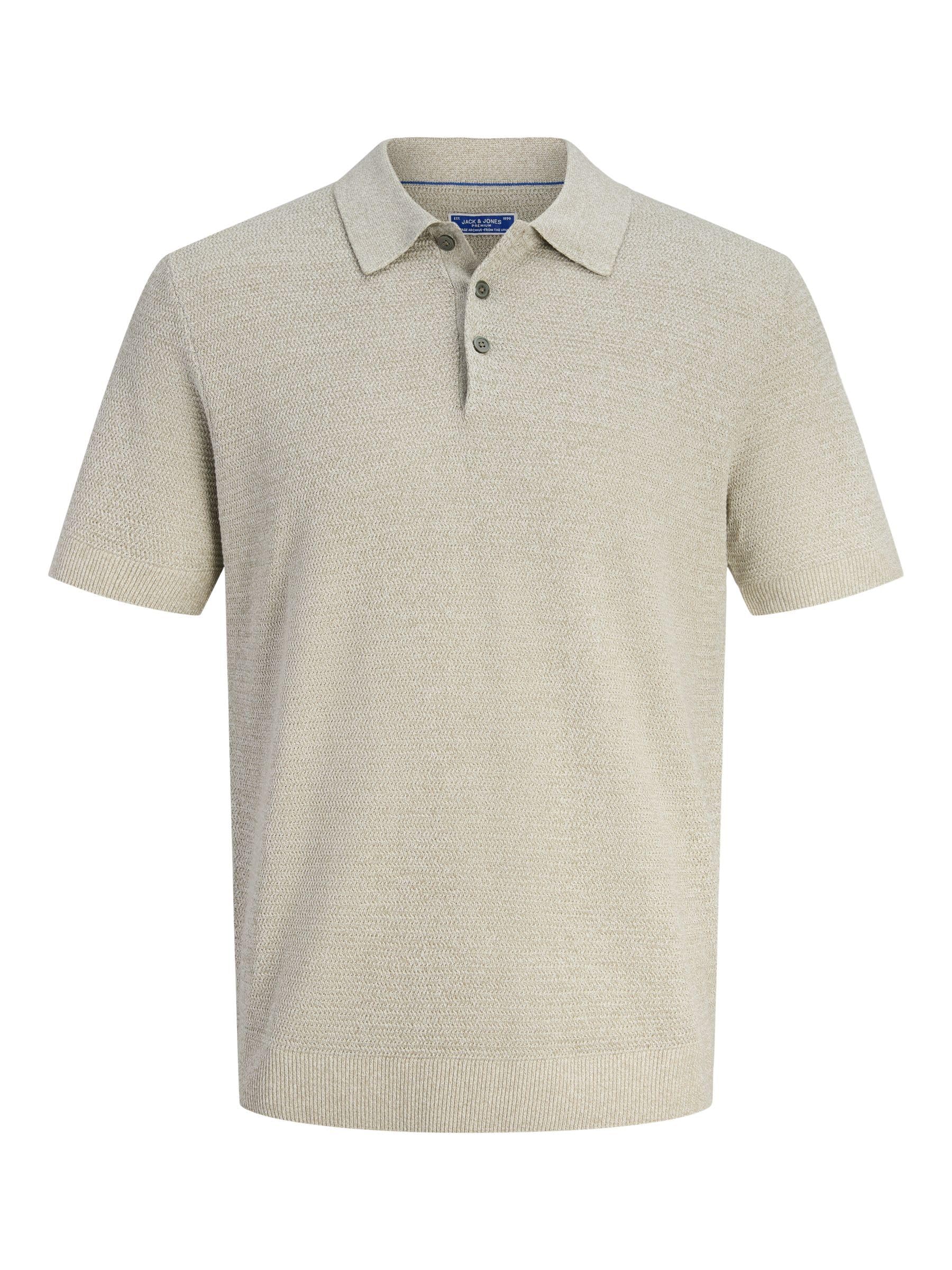 JACK & JONES Jprbluriley Knit Polo Ss Sn