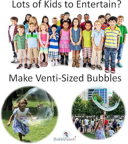 Miniatura 3 de Bubbleventi Mezcla de burbujas gigante 4 galones