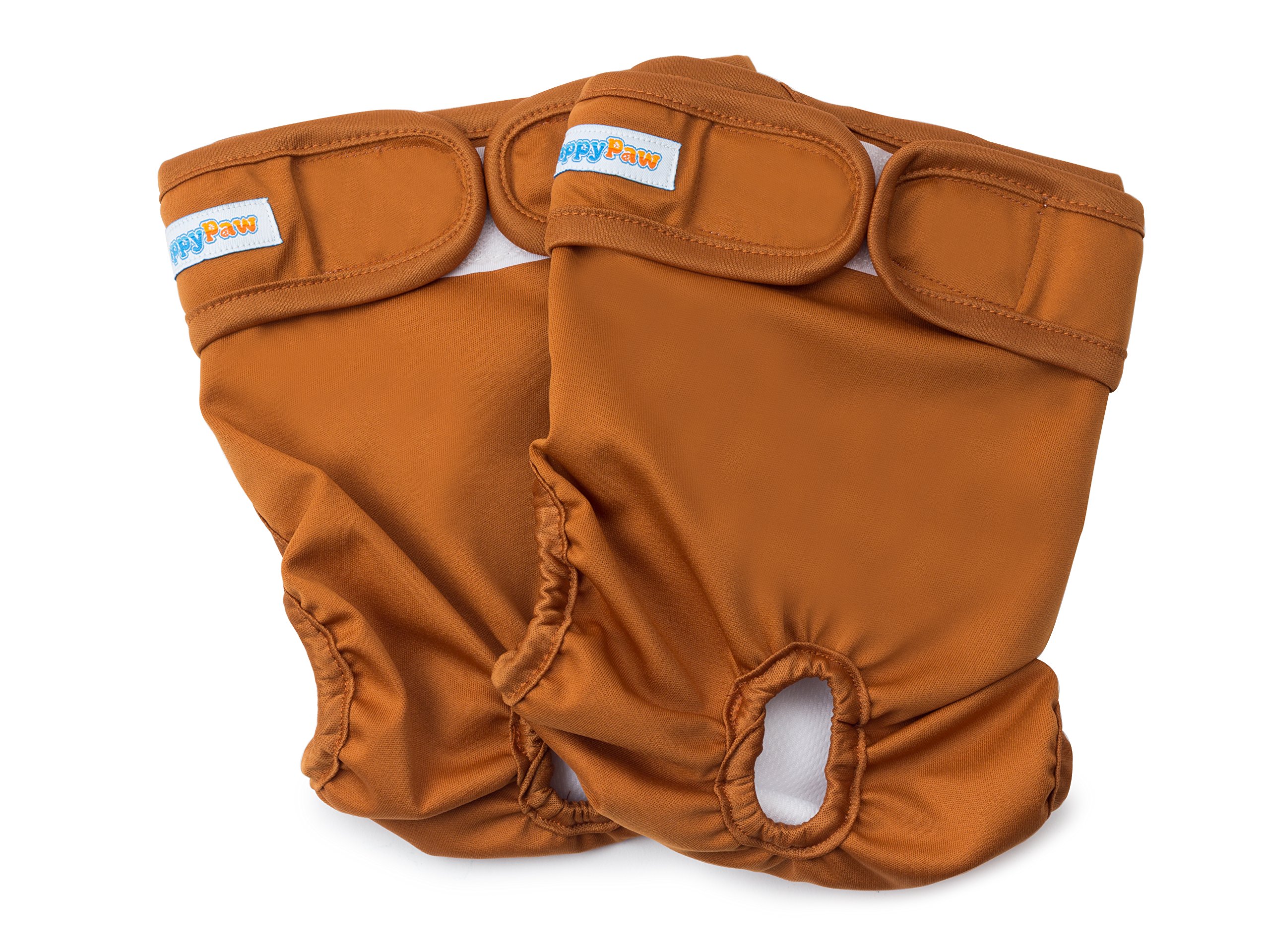 Reusable Washable Dog Diapers (Color Red - 2 Pack) Durable Dog Wraps Premium Quality (XLARGE)