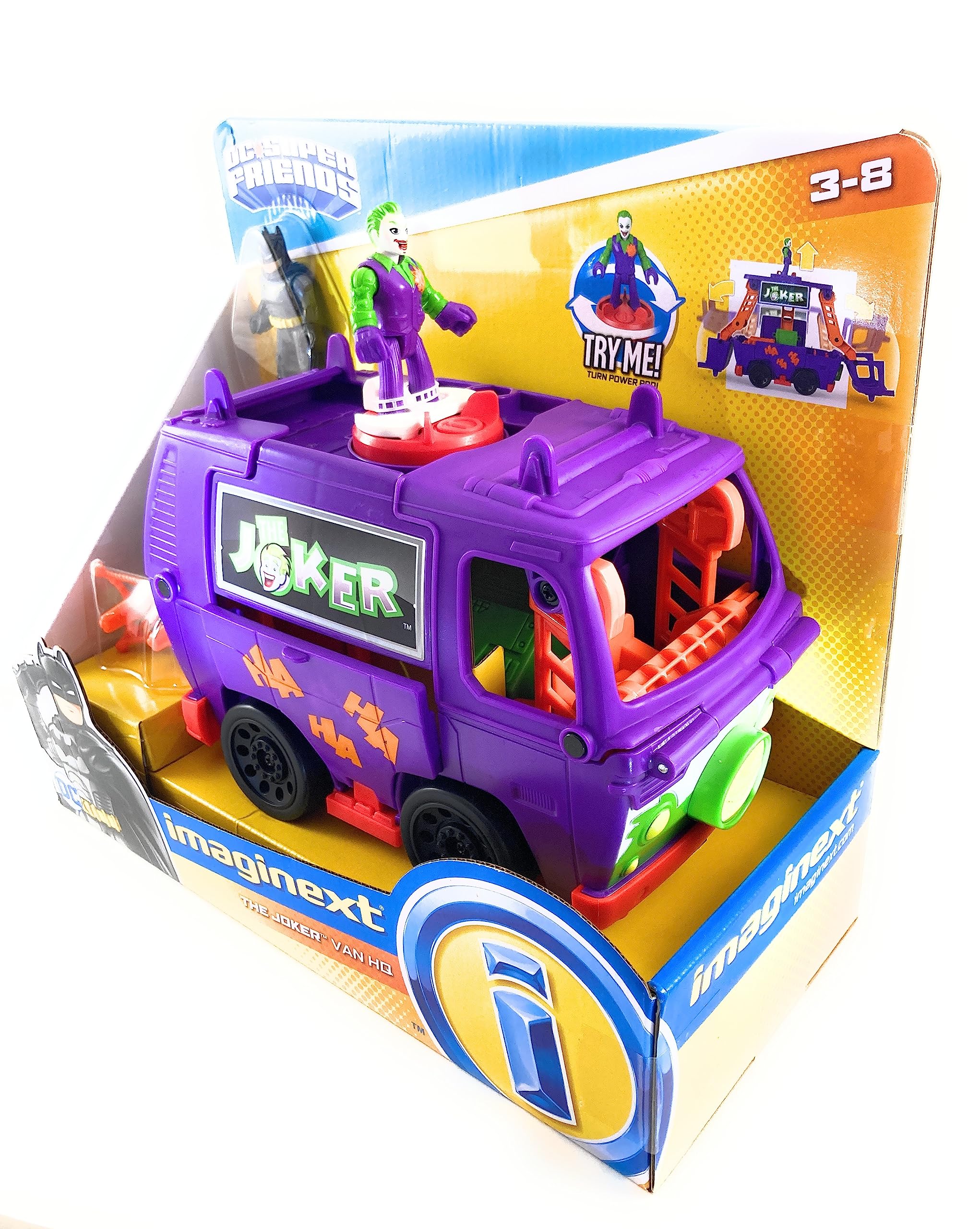 Fisher Price Imaginext DC Super Friends Vehicle The Joker Tank