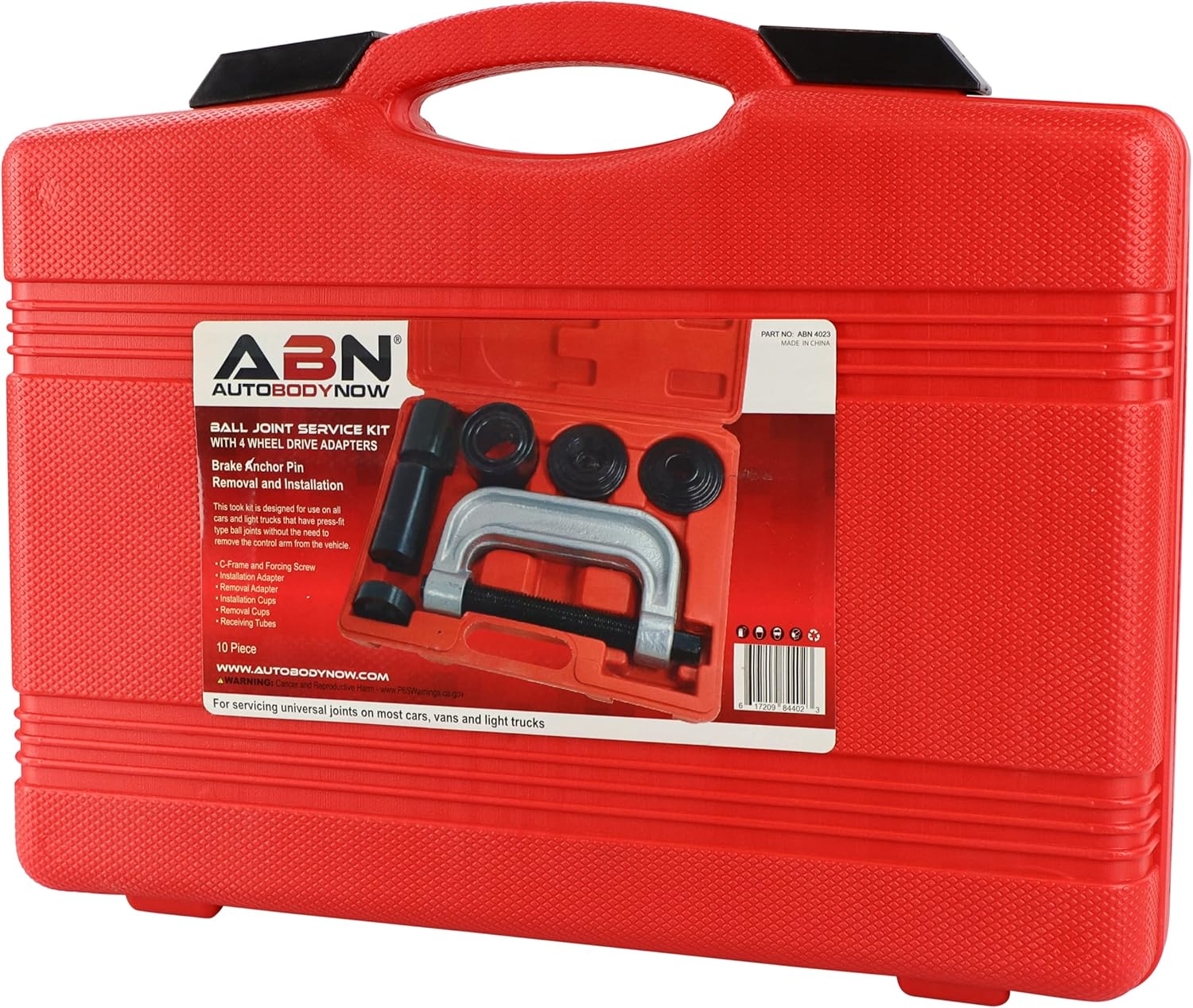 Buy ABN Ball Joint Press Tool Set 10Pc Ball Joint Remover Tool Ball Joint Press Kit Service