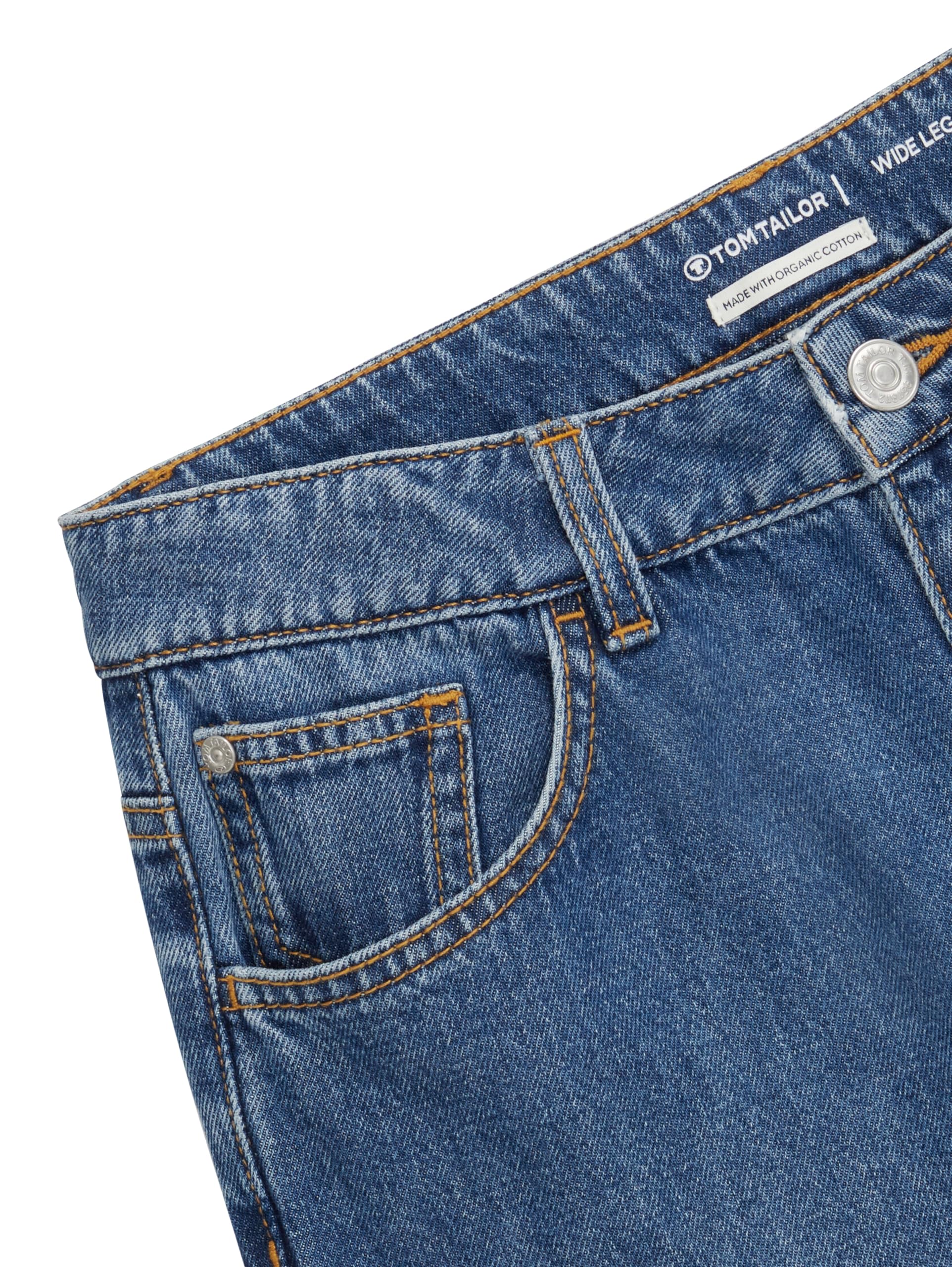 TOM TAILOR Dżinsy chłopięce Baggy Fit, 10110 – Blue Denim, 152