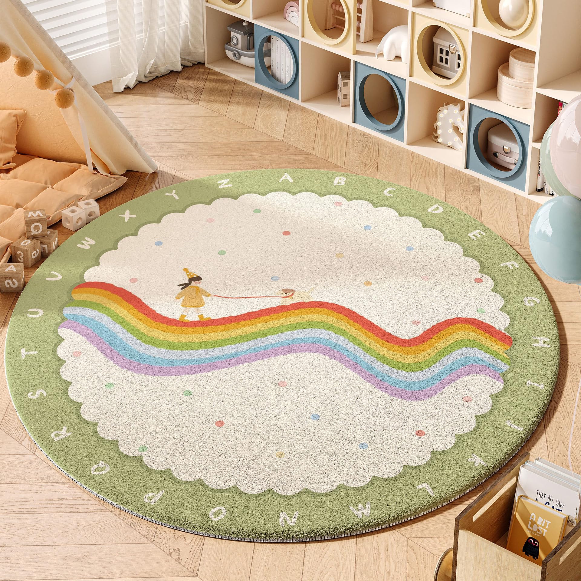 Tapis salle de jeux sécurisé antidérapant pour enfant