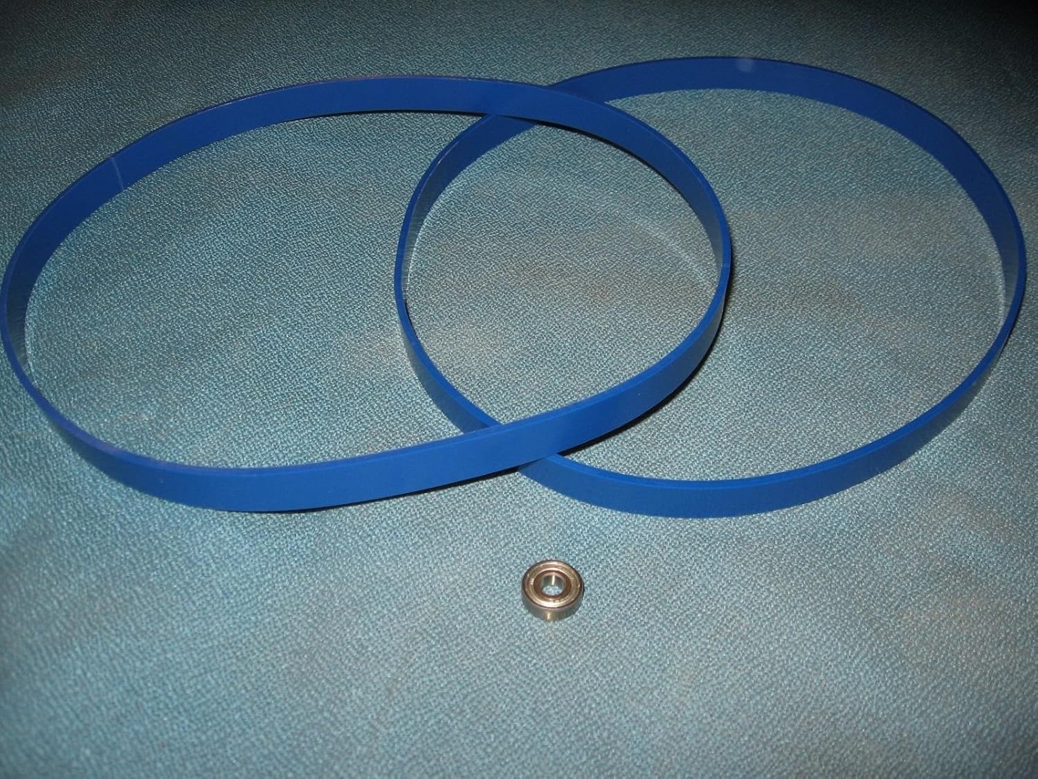 2 BLUE MAX URETHANE BAND SAW TIRES AND THRUST BEARING FOR