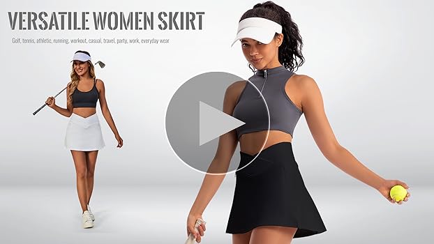 【HAZZYS GOLF】Women H-pattern Punching Flare skirt Amazon.com: PINSPARK Womens Golf Apparel Knee Length Tennis