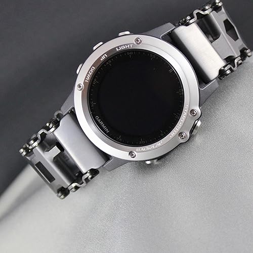 Miniatura 6 de Adaptador de reloj Samsung de acero inoxidable compatible con la pulsera Leatherman..