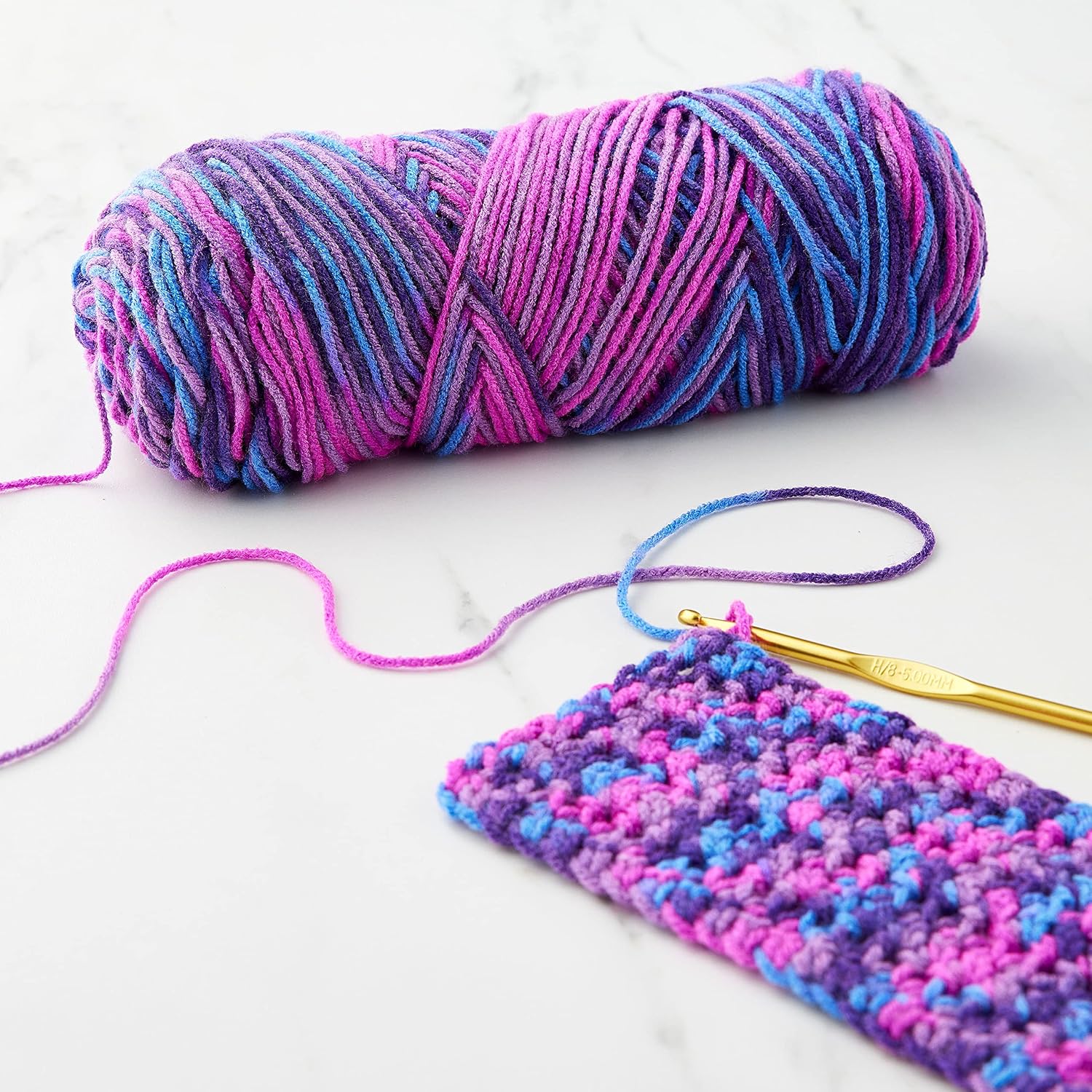 MICHAELS Bulk 12 Pack: Soft Classic™ Multi Ombre Yarn by Loops & Threads®