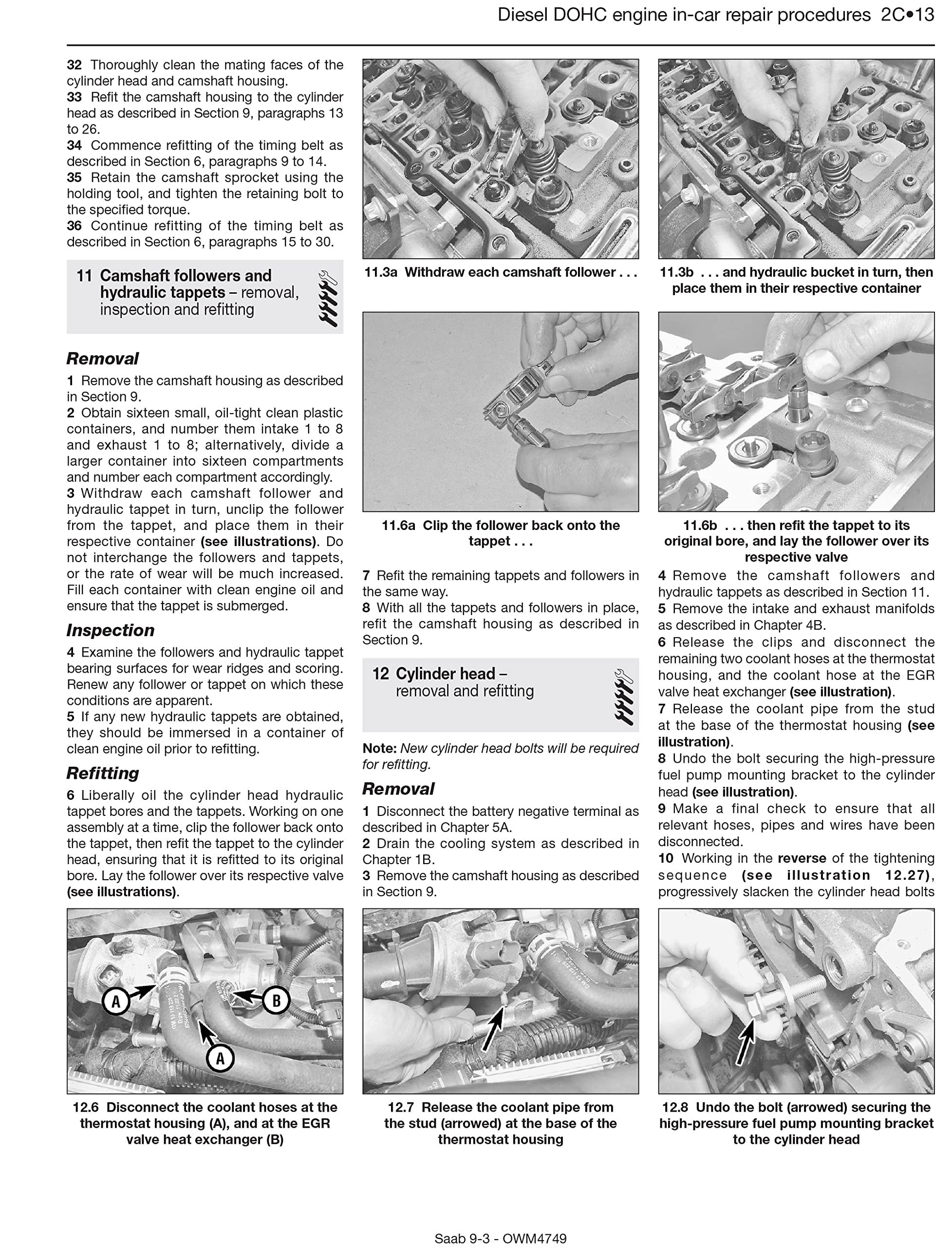 Saab 9-3 Petrol & Diesel (Sept 02 - Sept 07) Haynes Repair Manual: 45109