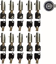 Admiral Locks Vending Machine Locks - Keyed Alike (Pack. of 10)