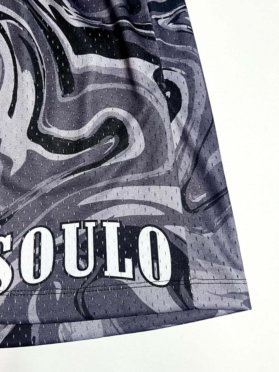 Mens Mesh Graphic Print Camo Mesh Shorts Fashion Designer Workout Shorts Retro Casual Cool Streetwear Short Pants - Image 4