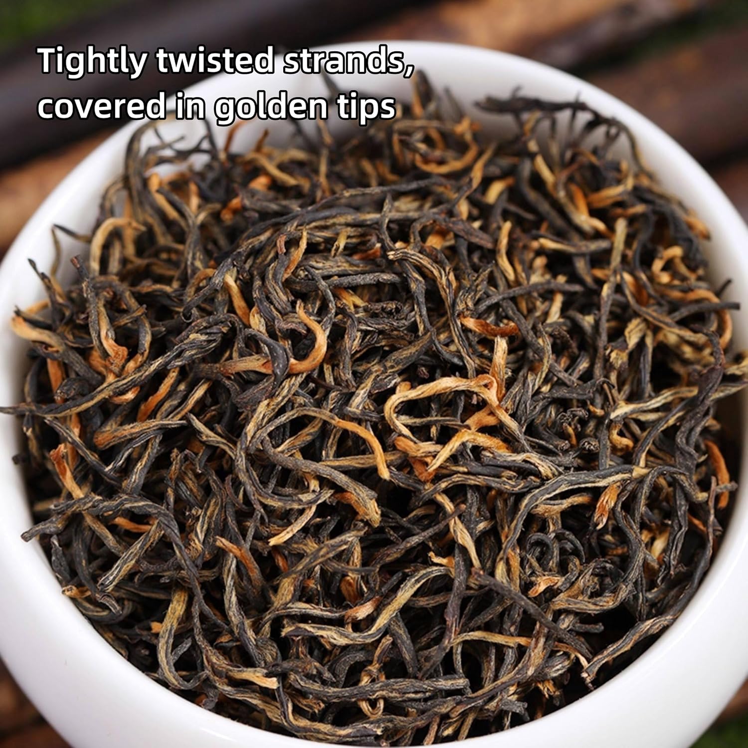 Chinese Kung Fu Tea - Jin Jun Mei Black Tea, Honey-Scented, Floral and Fruity Notes, Wuyi Mountain Fujian Origin, 250g or 500g (250g)