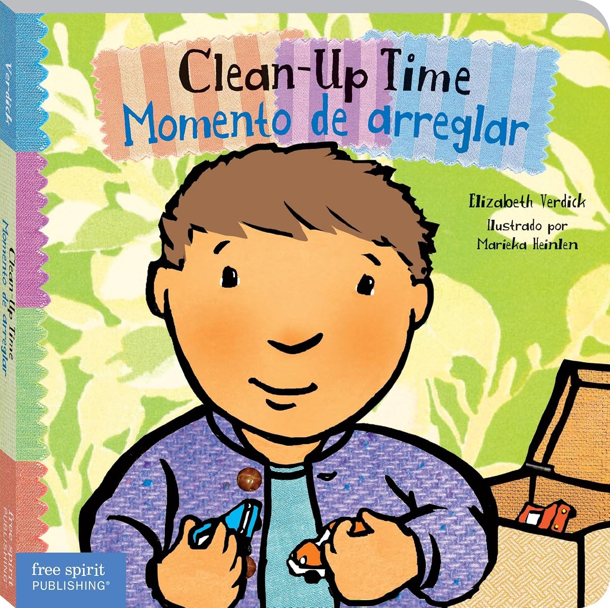 Clean-Up Time / Momento de arreglar (Toddler Tools® Board Books) (Spanish and English Edition)