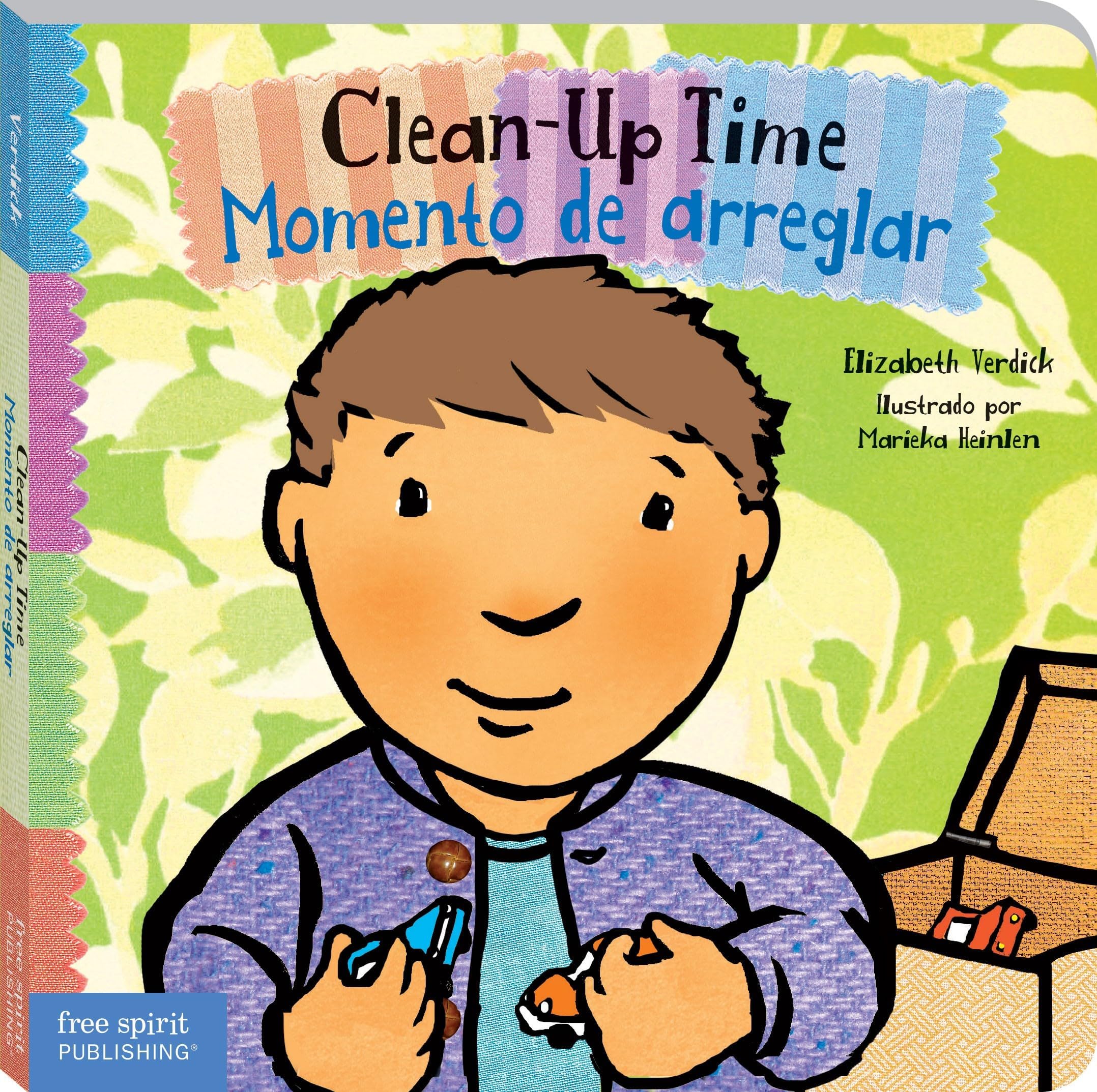Clean-Up Time / Momento de arreglar (Toddler Tools® Board Books) (Spanish and English Edition)