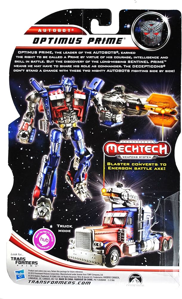 Amazon.co.jp: Transformers Dark of the Moon Optimus Prime MechTech