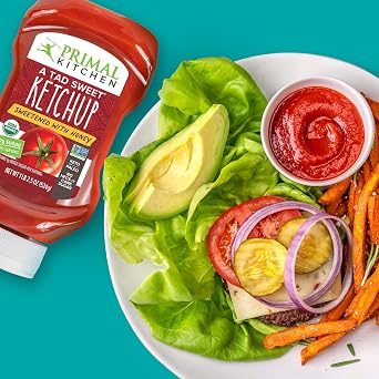 PRIMAL KITCHEN Organic Tad Sweet Ketchup, 18.5 OZ