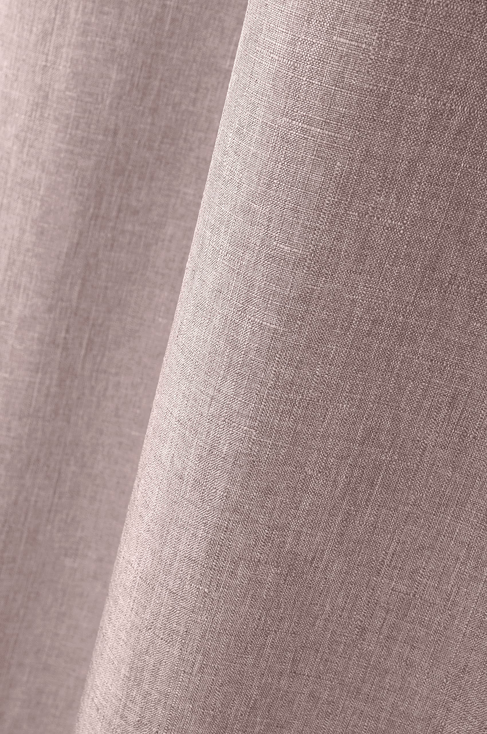Lovely Casa Stof Curtain Bea Powder 140 x 260 cm 100% Polyester, Poudre, W 55.1" x L 55.1" (1 Panels) - Image 2