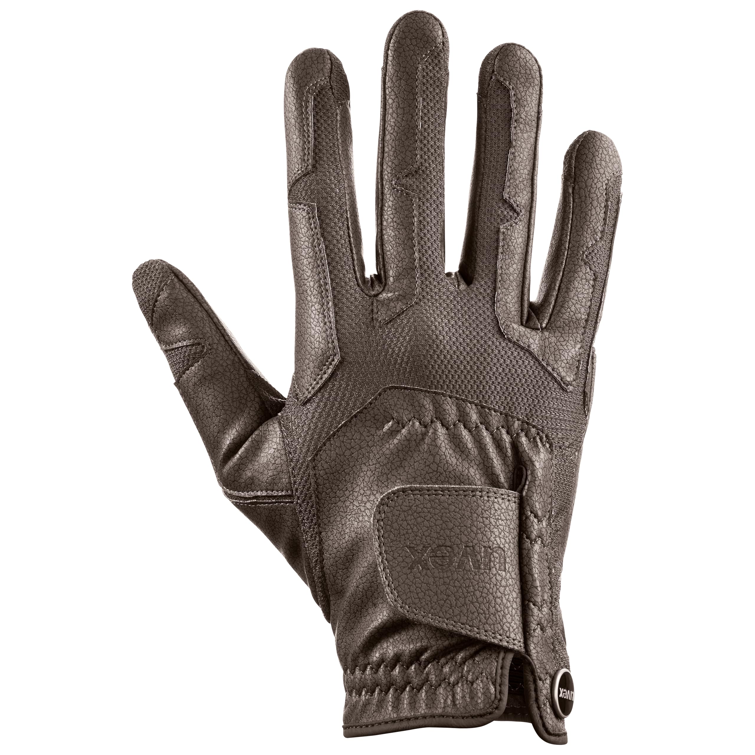 Uvex Equestrian Marron Riding Gloves Uvex Ventraxion