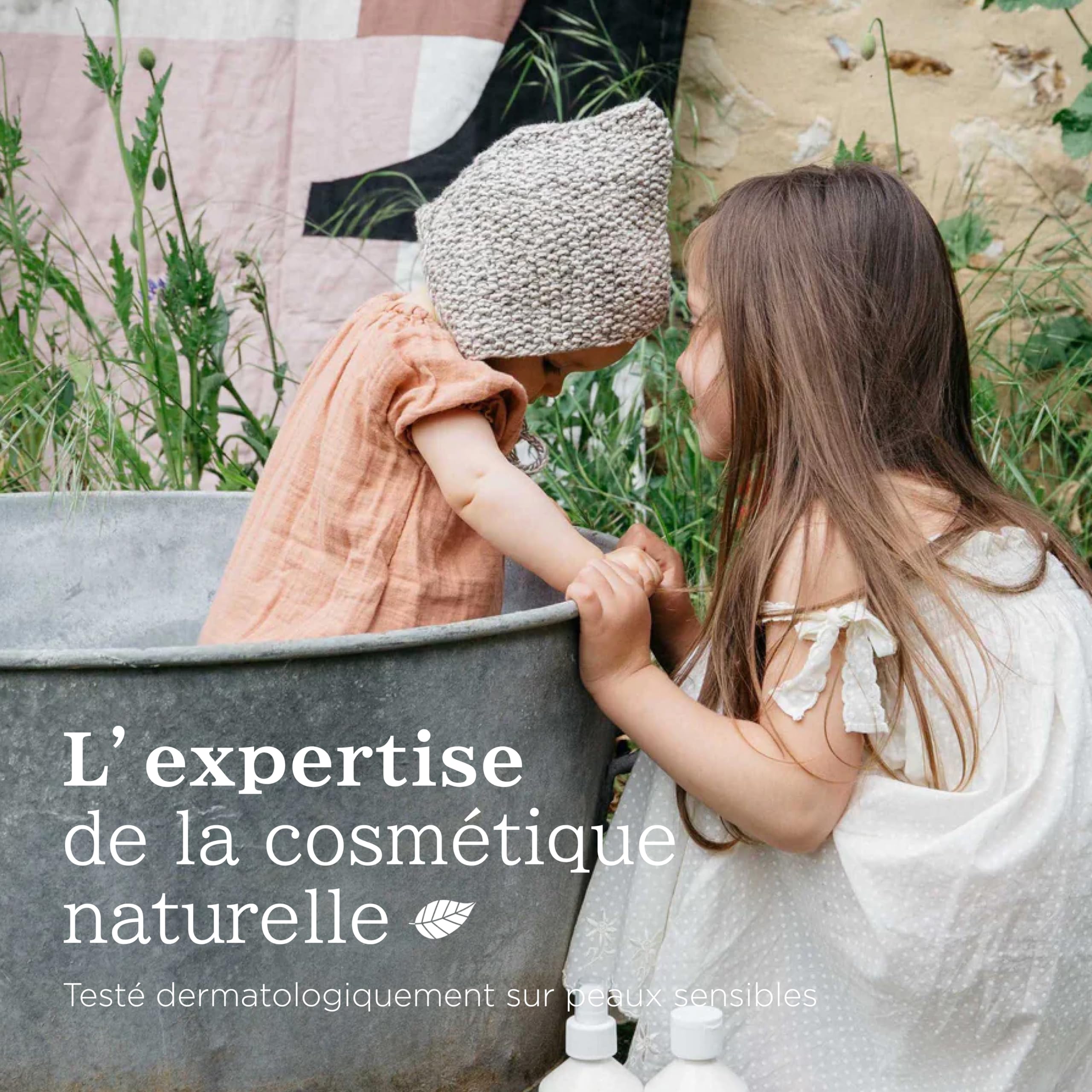 Minois Paris - Shampoing Enfant Sans Sulfate & Silicone - Tout Type de Cheveux - Facilite le Coiffage, Nettoie, Hydrate - 98% Ingrédients d’Origine Naturelle – Fleur d’Oranger – Made in France - 300ML