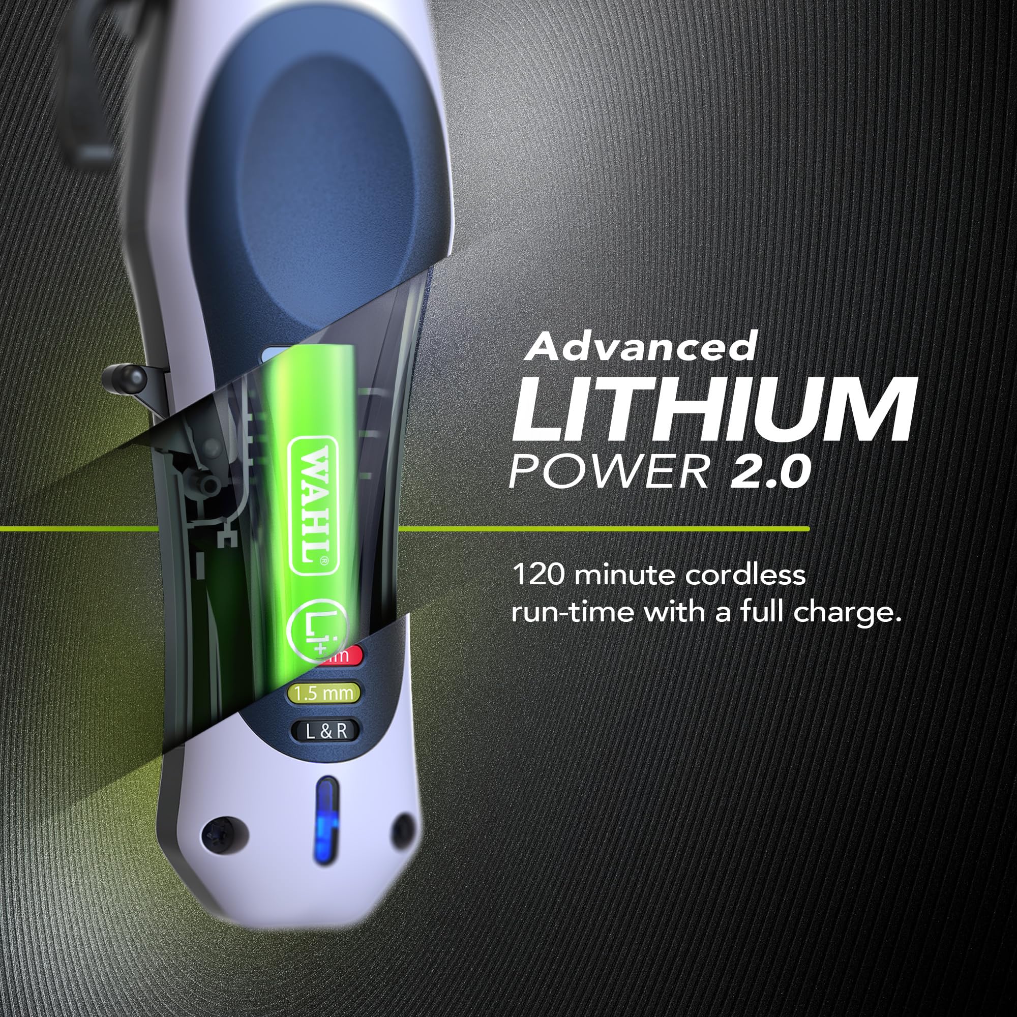 WAHL Color Pro Lithium Combi Kit, Kompletny Zestaw do Strzyżenia Włosów, Dźwignia do Płynnej Regulacji Długości Cięcia, Wydajny Akumulator, Trymer do Pielęgnacji Zarostu, Nożyczki i grzebień