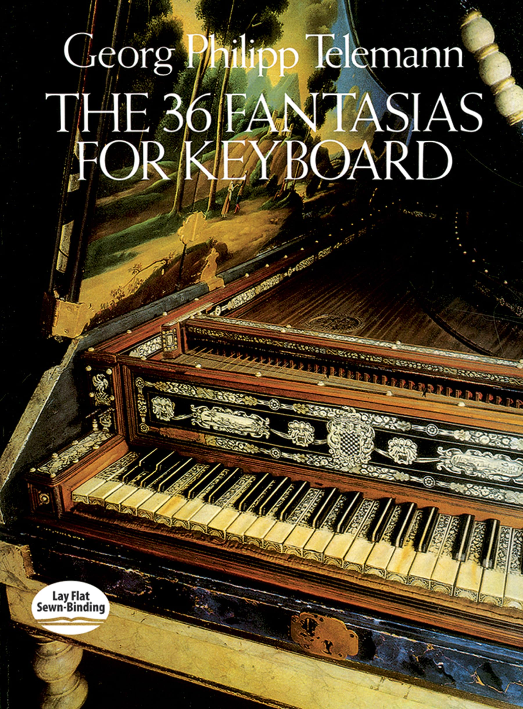 Georg philipp telemann : the 36 fantasias for keyboard (Dover Classical Piano Music)