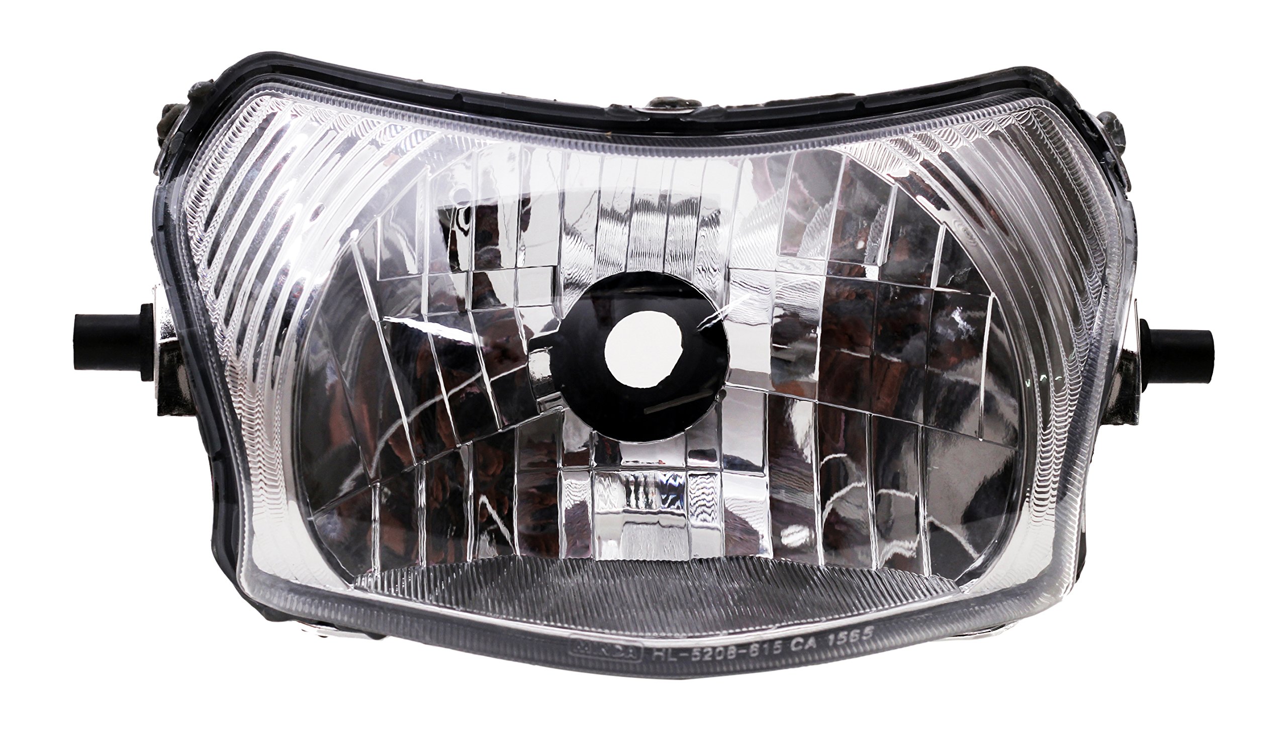 UNO Minda HL-5208M Head Light Assembly with Dust Cap & Bulb Holder for Suzuki Access 125-image-44