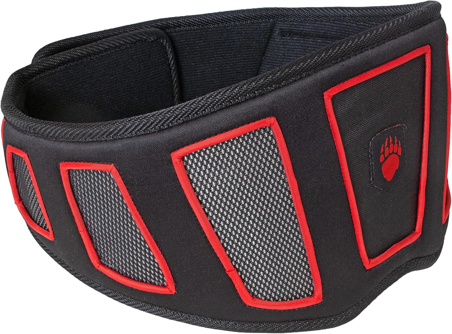 Grizzly Fitness 7" SoFlex Back Panel Weightlifting Belt | Intended for Lightweight Training | Soft & Flexible Nylon, Neoprene & Foam Combo for Additional Comfort When Performing Lifting Exercises