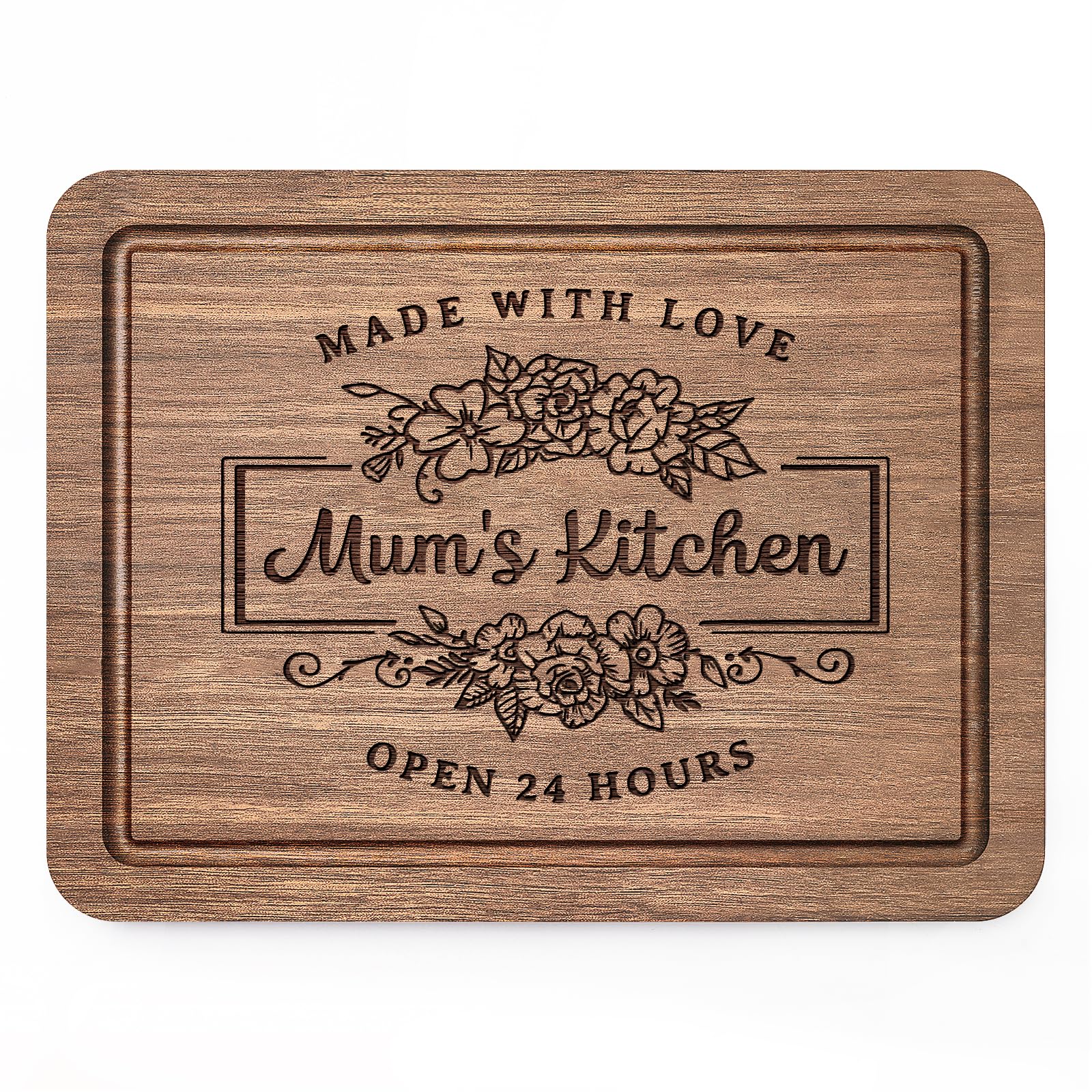 Gifts for Mum - Wood Walnut Cutting Board for Kitchen