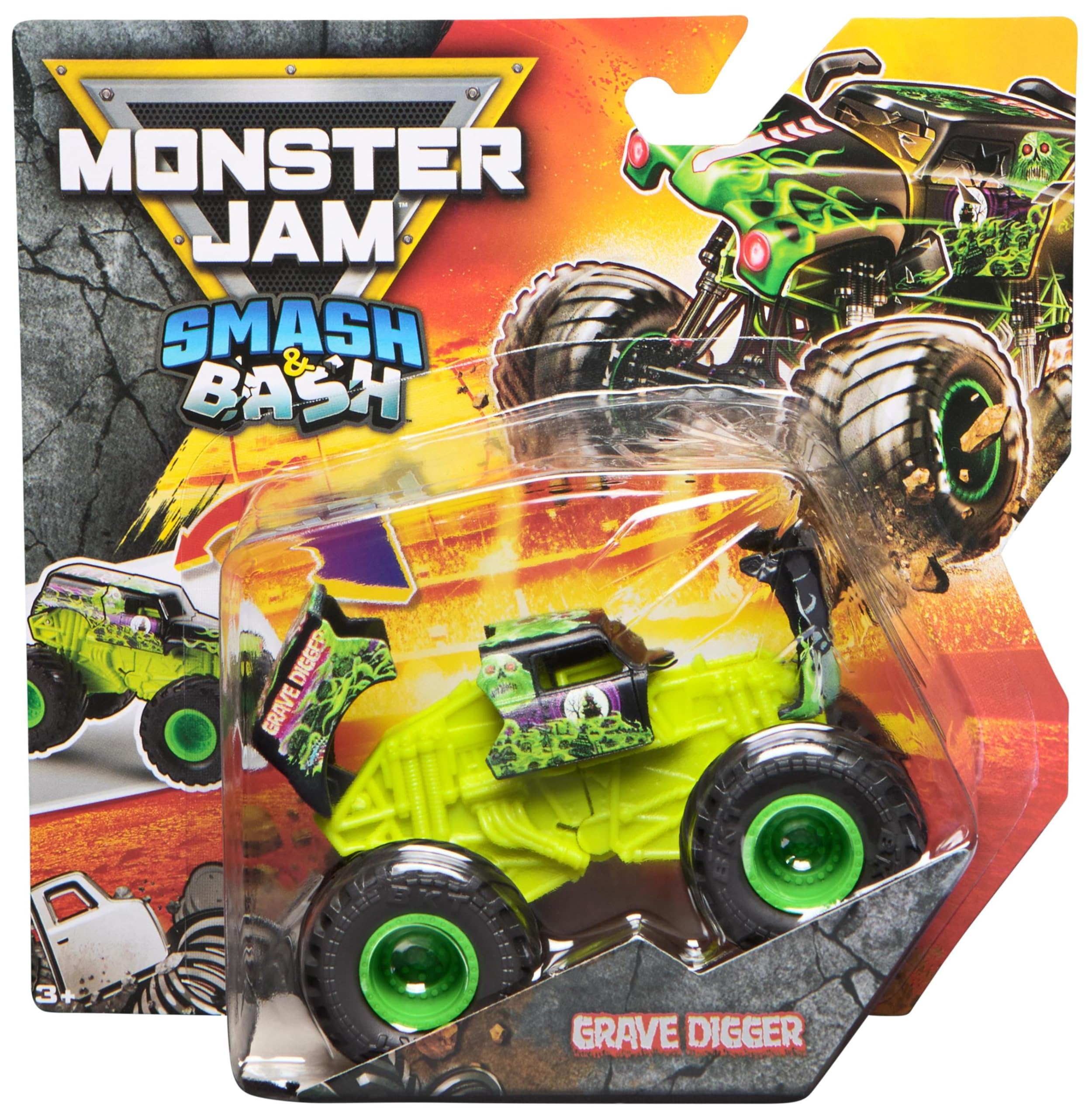Monster Jam Megalogo 1t64 SglPk, Multicolore, 6072396