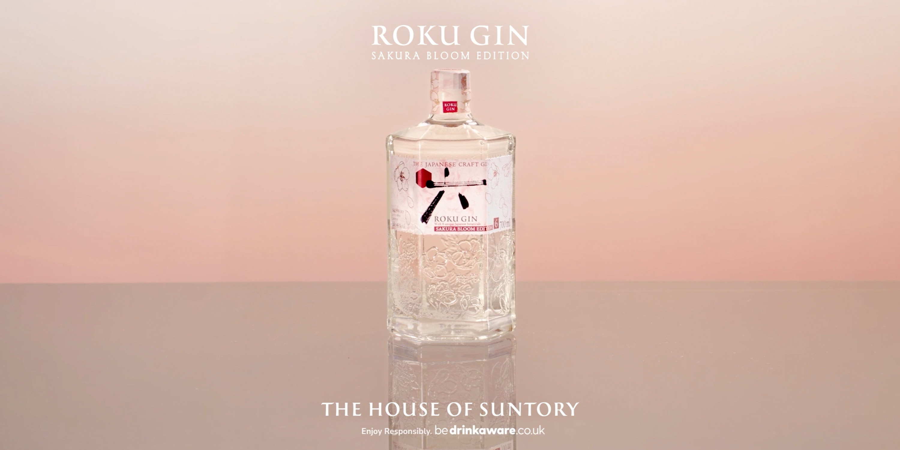 Roku Japanese Craft Gin - Sakura Bloom Edition - 700ml : Amazon.co